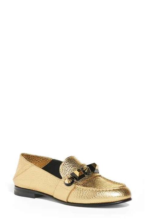 fendi convertible moccasin f04ne gold black gold|Shoes .